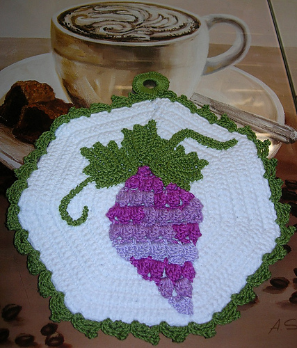 Grape Hot Plate Covers