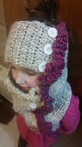 Chic headband and collar