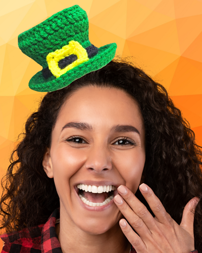 Mini Leprechaun Clip On Hat