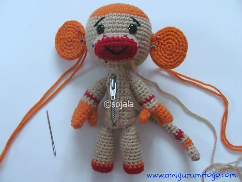 Sock Monkey Sackboy