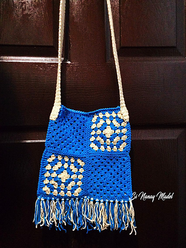 Granny Square Sling Bag