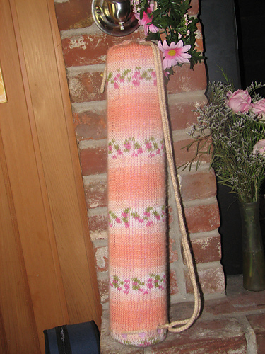 Stockinette Yoga Mat Bag