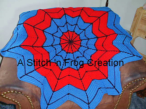 Superhero Dreamcatcher Afghan