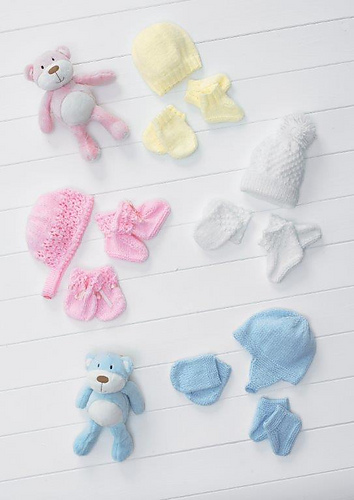 #8615 Hats, Mittens & Booties