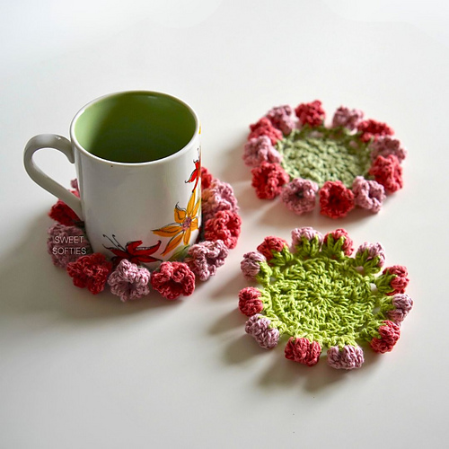 Rose Bouquet Coaster