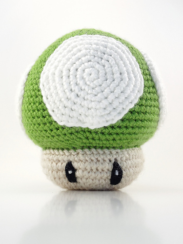Mario Mushroom Amigurumi