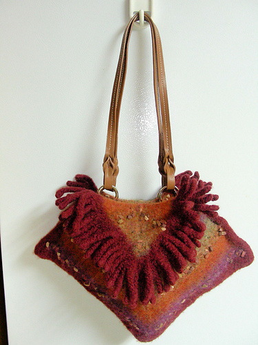 Diamond in the Rough Felted Bag