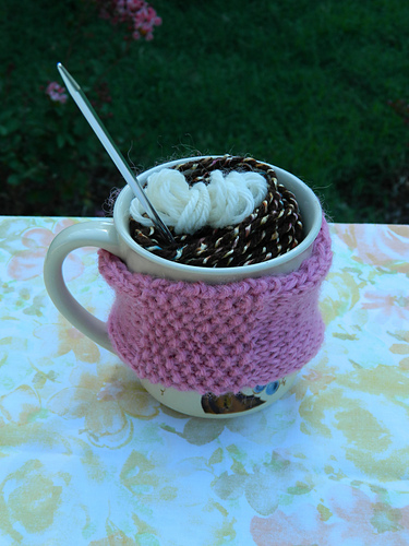 The StitchTastic Coffee Mug Cardigan