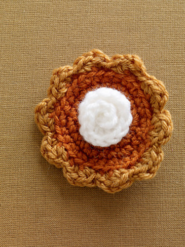 Pumpkin Pie Brooch