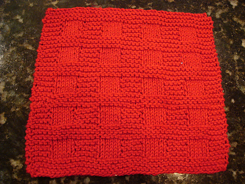 Windowpane Dishcloth