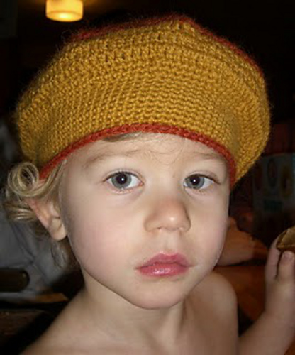 Super simple tam/beret for kids