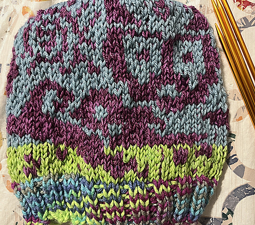 Aztec Cat Hat, Cowl, or Bag