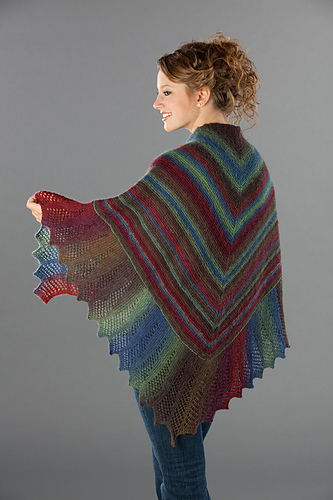 Lace Edge Garter Stitch Shawl