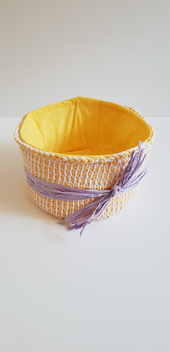 Spring Tunisian Basket