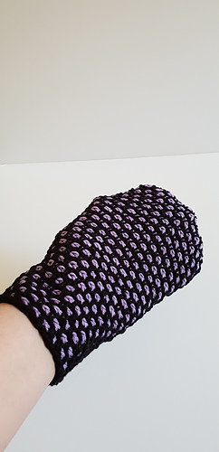 Honeycomb Wash Mitten