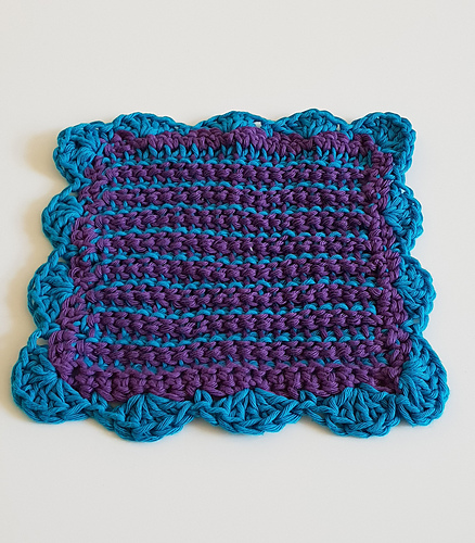 Tunisian Wash Cloth