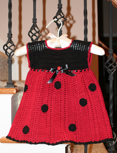 Ladybug Dress and Hat