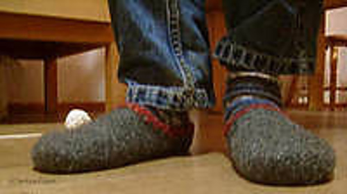 Felted Shoes
