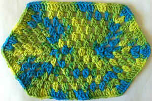 Summer Splash Dishcloth