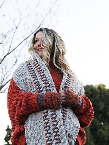 Embers Scarf Set