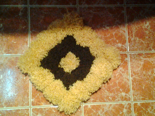 Pom - Pom  Mini rug