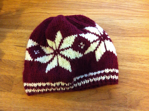 Snowflake Sweater and Hat (Hat)
