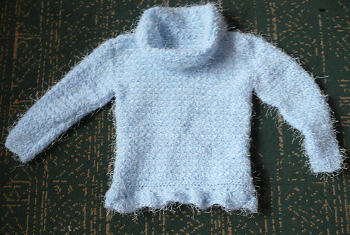 Toddler's Roll-Neck Shimmer