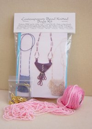 Contemporary Bead Knitted Bags