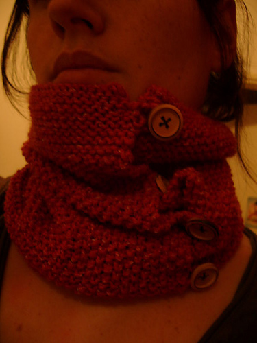 sunny snood and mittens
