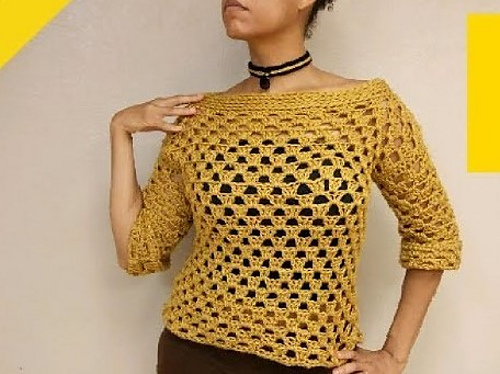Boat Neck Sweater