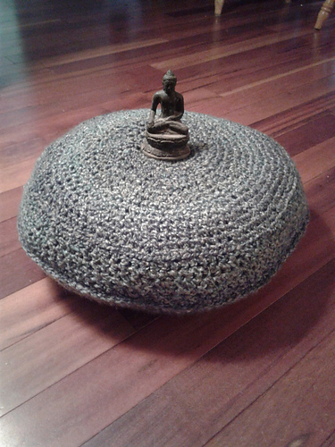 Simple meditation cushion cover