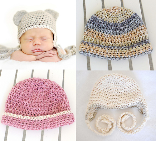 Newborn Crochet Hat
