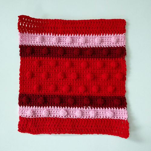 Bubble wrap granny square
