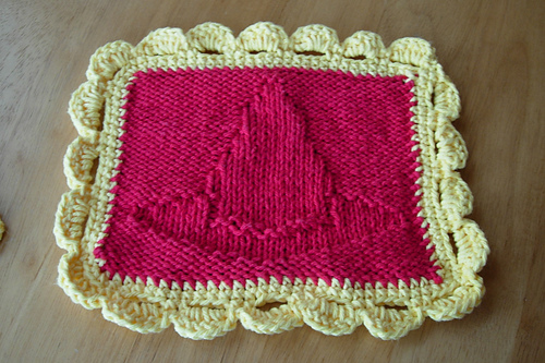 Witch's Hat Dishcloth