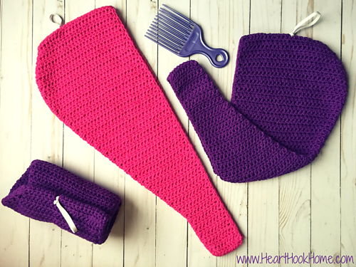 Hair Towel with a Twist