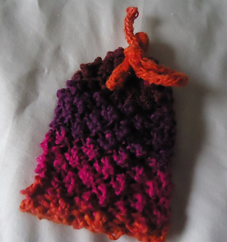 Bobbles & Brambles Soap Bag