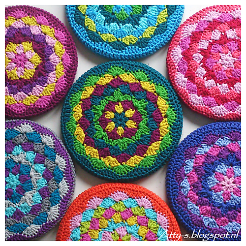 Kaleidoscope Pot Coaster