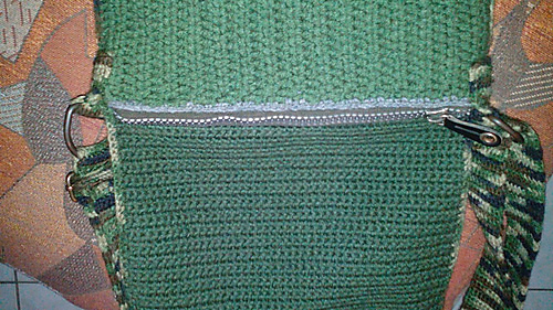 Camouflage Messenger Bag