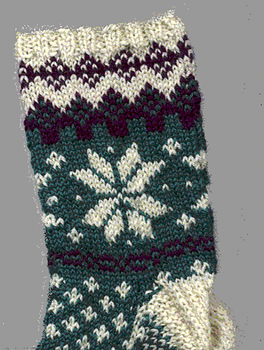 Barb's Norwegian Sock