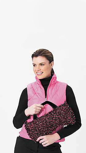 Black Lites Crochet Bag