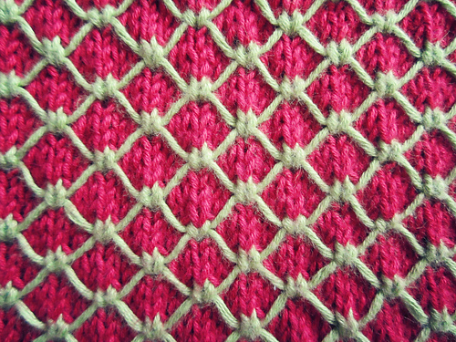 Diamond Quilting Dishcloth