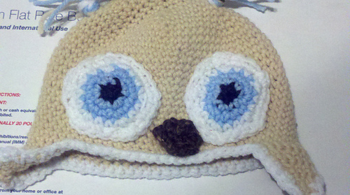 Crochet Owl Beanie