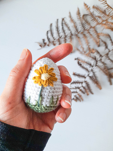 Flower Garden Easter Egg