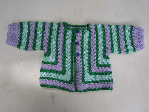 Surprise Baby Cardigan