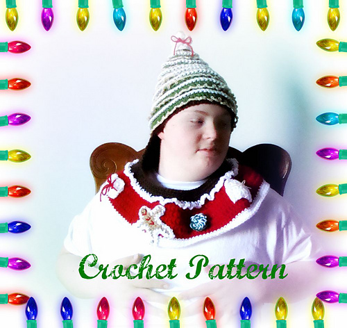 510 Christmas Tree Hat with Tree Skirt neck warmer