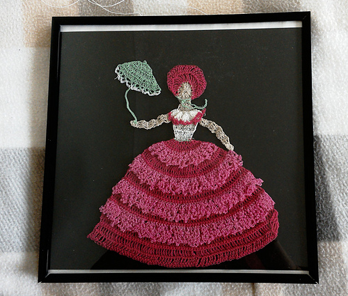 Crinoline Cameo Pillow Case or Picture #CL-264