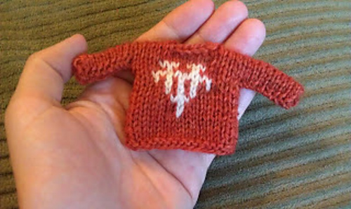 University of Texas (UT) Sweater Ornament