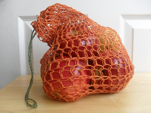 Hemp Produce Drawstring Sac