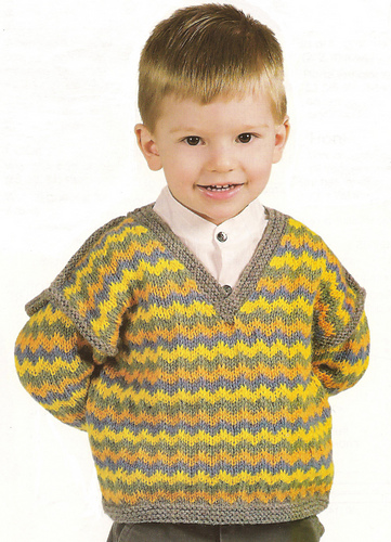 Rickrack Stripes Sweaters
