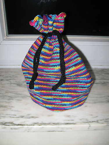 Rainbow WIP bag